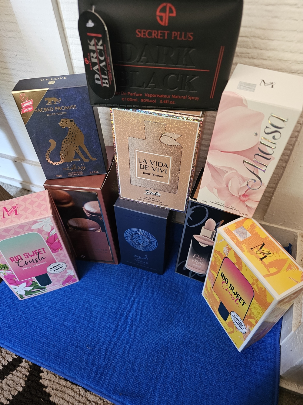 Assorted Fragrance Box Set with 9 Full Brand New